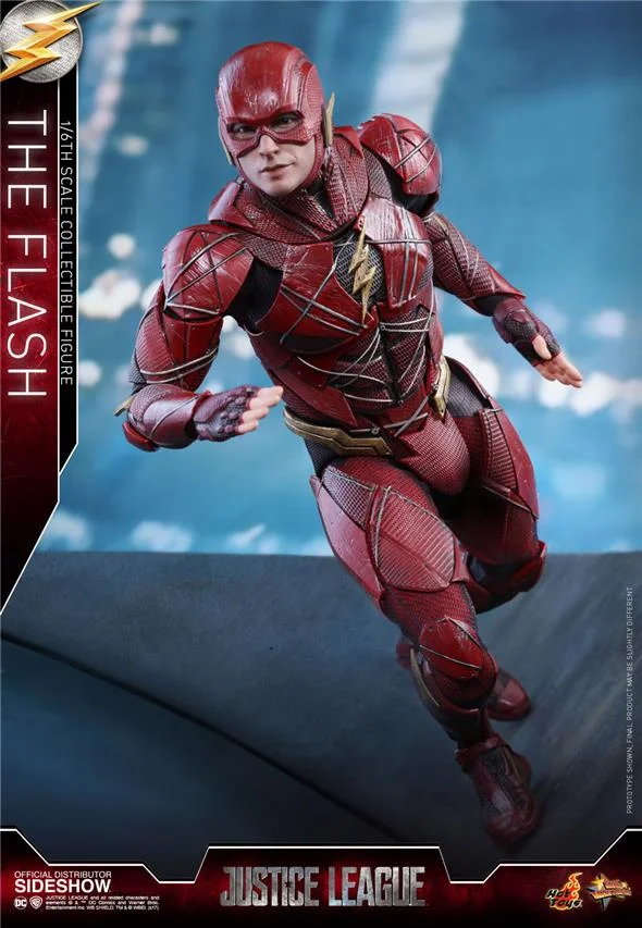 1/6 HOT TOYS - JUSTICE LEAGUE - THE FLASH