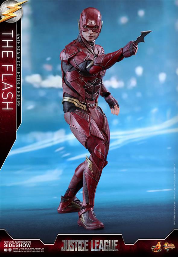 1/6 HOT TOYS - JUSTICE LEAGUE - THE FLASH