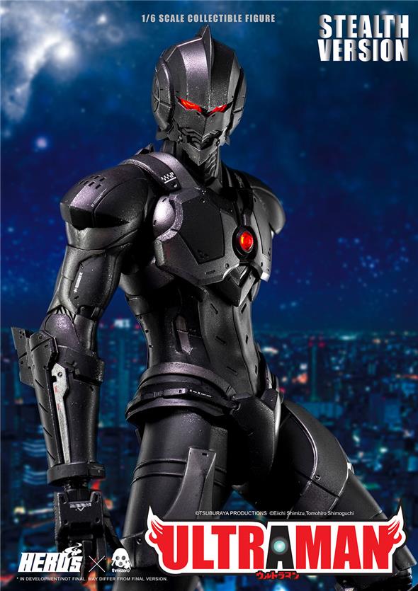 1/6 THREEZERO - ULTRAMAN SUIT STEALTH VERSION