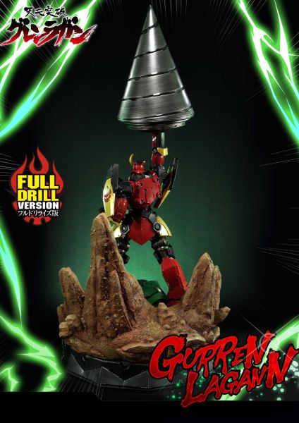 GURREN LAGANN FULL DRILL VER STATUE