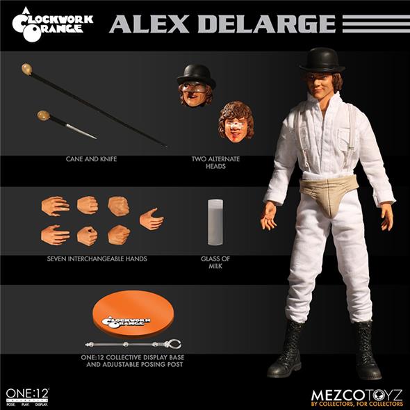 ONE12 COLLECTIVE - A CLOCKWORK ORANGE CLOTH FIGURE