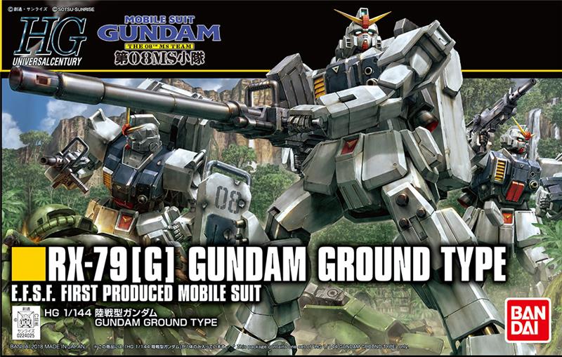1/144 HGUC 210 GUNDAM GROUND TYPE