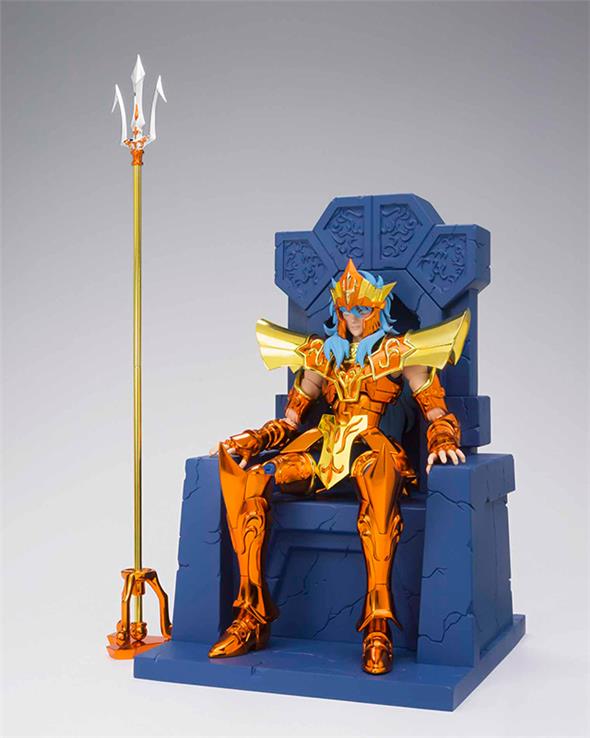 SAINT SEIYA MYTH CLOTH EX - POSEIDON JULIAN SOLO IMPELIAL THRONE SET