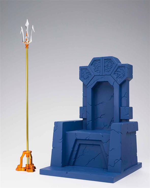 SAINT SEIYA MYTH CLOTH EX - POSEIDON JULIAN SOLO IMPELIAL THRONE SET