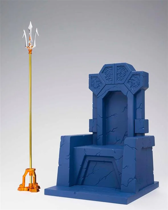 SAINT SEIYA MYTH CLOTH EX - POSEIDON JULIAN SOLO IMPELIAL THRONE SET