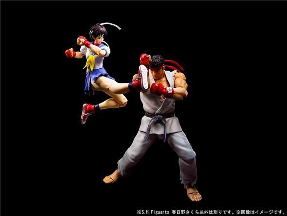 S.H. FIGUARTS - STREET FIGHTER SAKURA KASUGANO