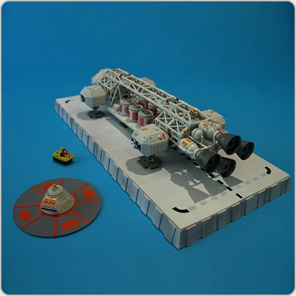 SPACE 1999 EAGLE FREIGHT DIE CAST DELUXE
