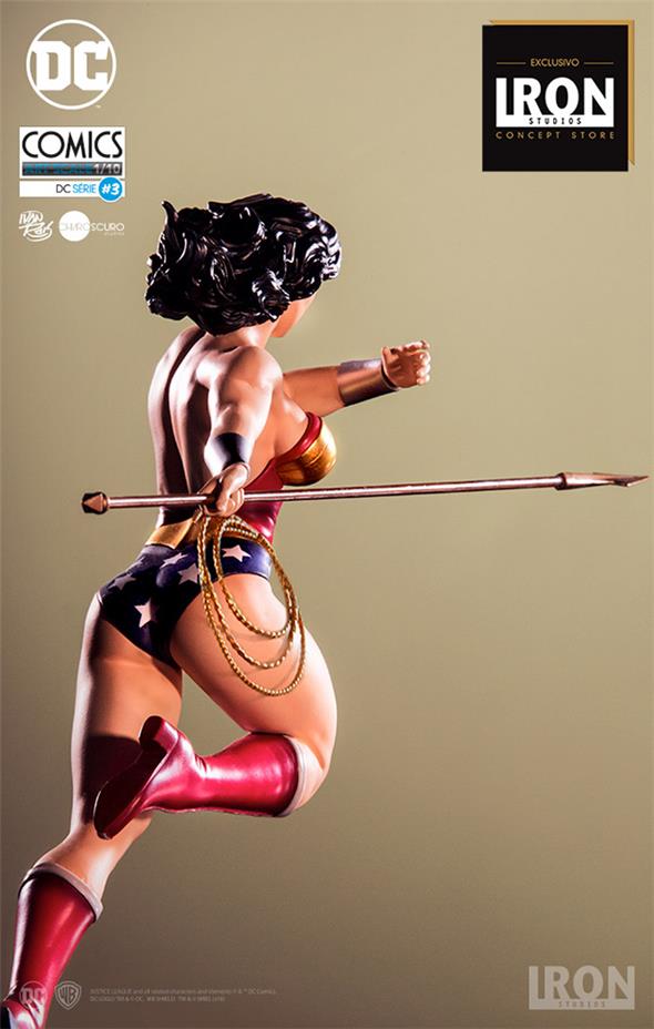 IRON STUDIOS - DC COMICS WONDER WOMAN S.3 IVAN REIS STATUE