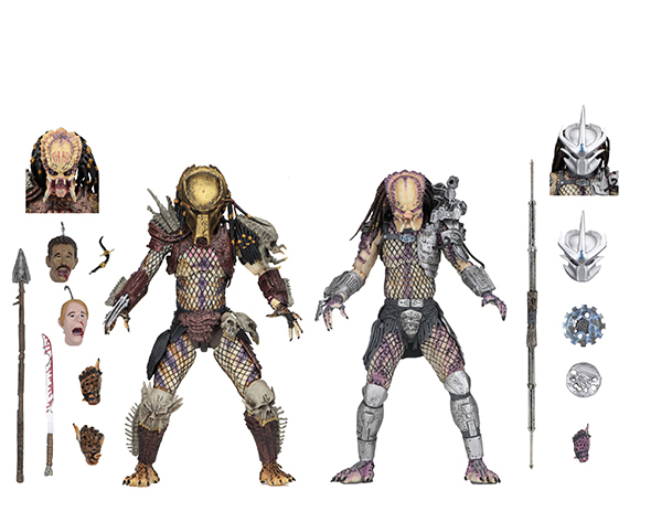 NECA - PREDATOR ULTIMATE BAD BLOOD & ULTIMATE ENFORCER 2PK