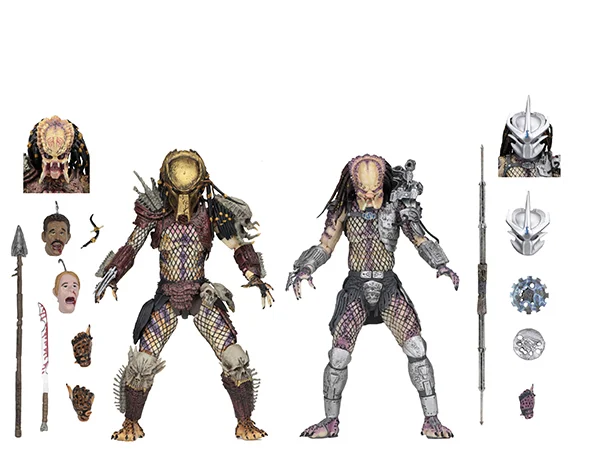 NECA - PREDATOR ULTIMATE BAD BLOOD & ULTIMATE ENFORCER 2PK