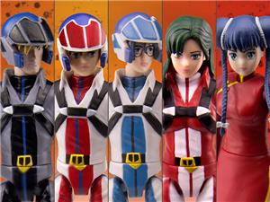 ROBOTECH POSEABLE ACTION FIGURES SET (5)