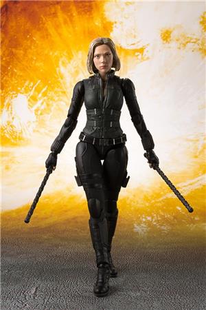 S.H. FIGUARTS - AVENGERS: INFINITY WAR BLACK WIDOW & TAMASHII EFFECT EXPLOSION