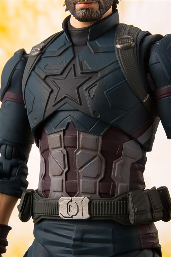 S.H. FIGUARTS - AVENGERS: INFINITY WAR CAP AMERICA & TAMASHII EFFECT EXPLOSION