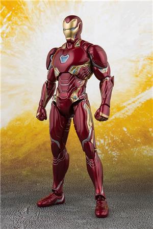 S.H. FIGUARTS - AVENGERS: INFINITY WAR IRON MAN MARK 50 & TAMASHII STAGE