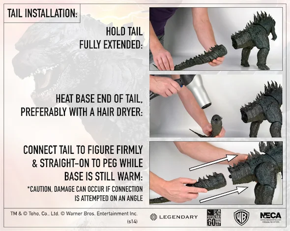 NECA - GODZILLA 24" S.1 GODZILLA