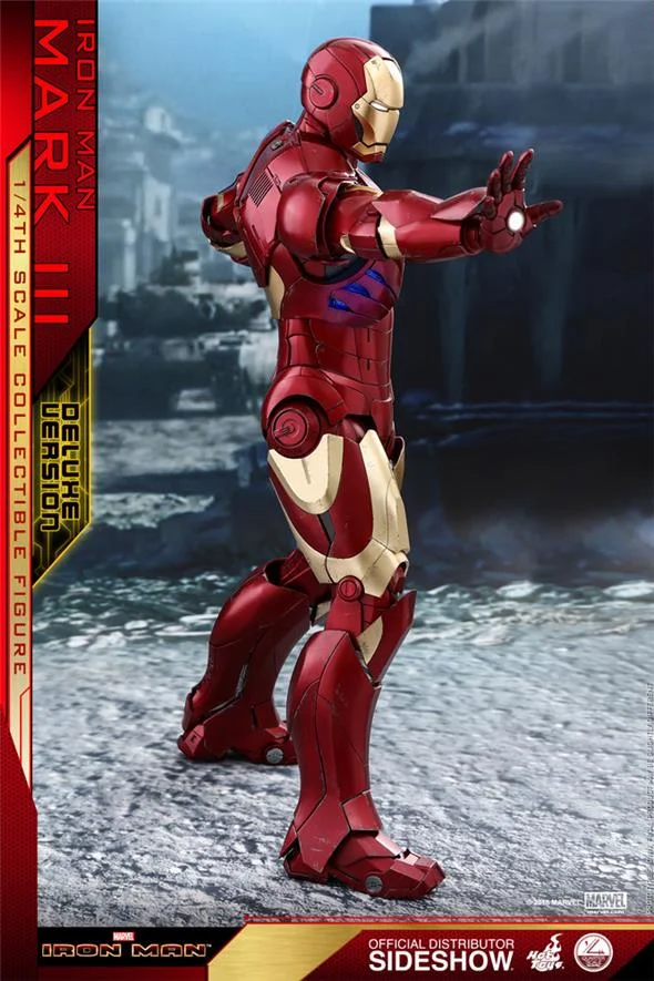 1/6 HOT TOYS - IRON MAN - DELUXE IRON MAN MARK III