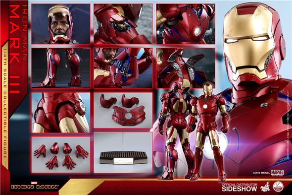 1/6 HOT TOYS - IRON MAN - IRON MAN MARK III