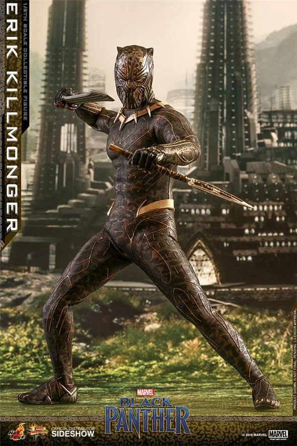 1/6 HOT TOYS - BLACK PANTHER MOVIE - ERIK KILLMONGER