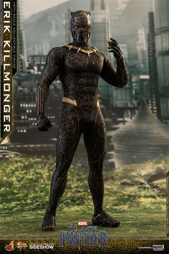 1/6 HOT TOYS - BLACK PANTHER MOVIE - ERIK KILLMONGER