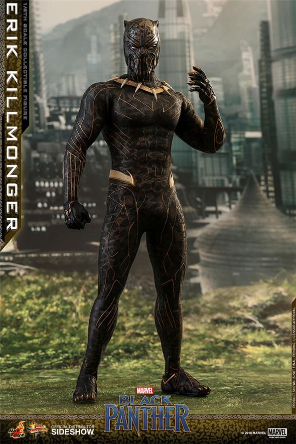 1/6 HOT TOYS - BLACK PANTHER MOVIE - ERIK KILLMONGER