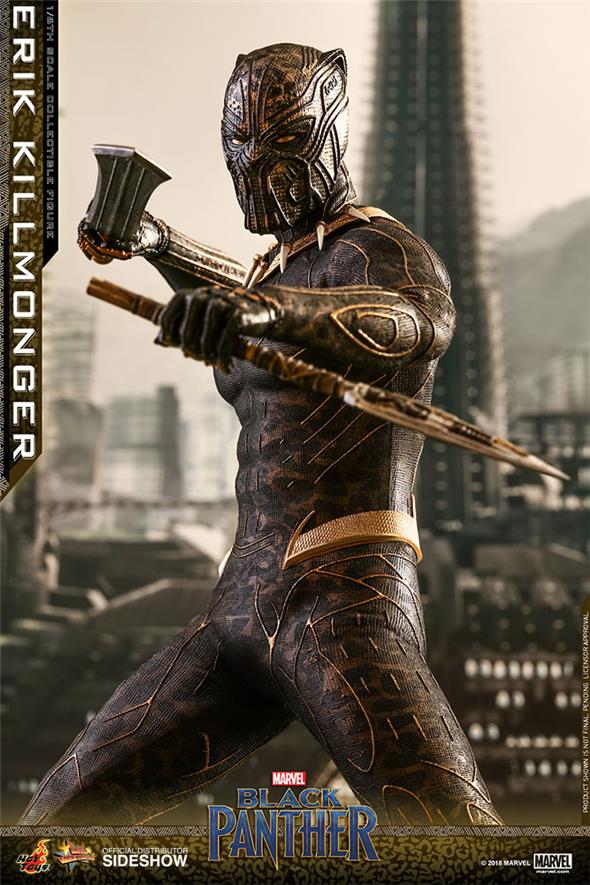 1/6 HOT TOYS - BLACK PANTHER MOVIE - ERIK KILLMONGER