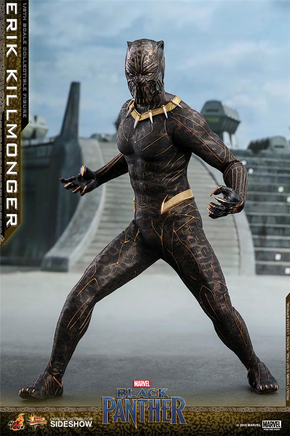 1/6 HOT TOYS - BLACK PANTHER MOVIE - ERIK KILLMONGER