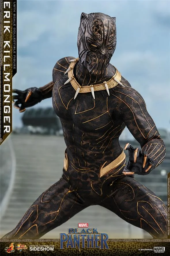 1/6 HOT TOYS - BLACK PANTHER MOVIE - ERIK KILLMONGER