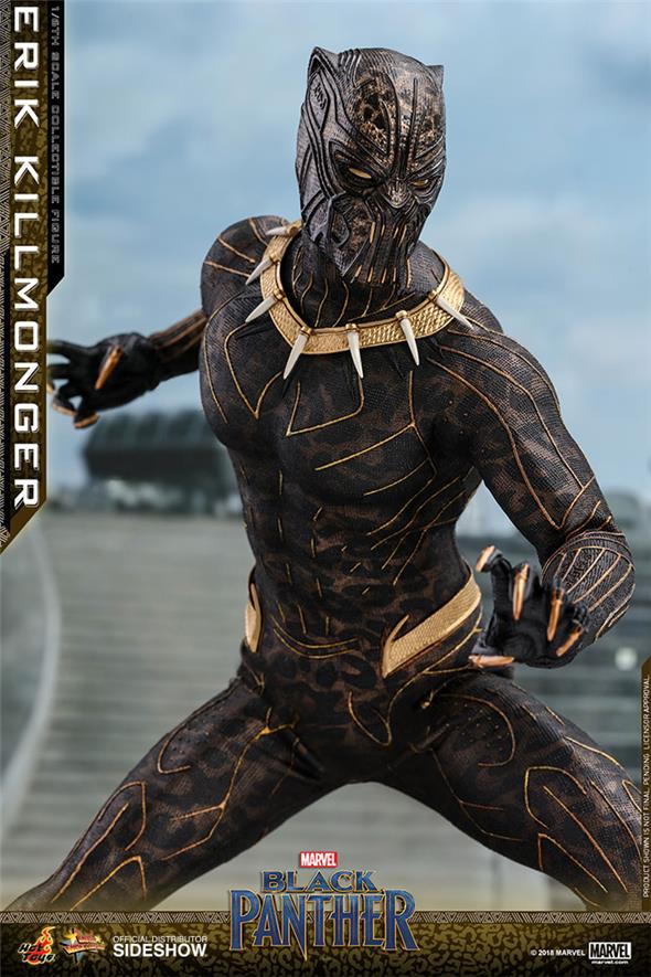 1/6 HOT TOYS - BLACK PANTHER MOVIE - ERIK KILLMONGER