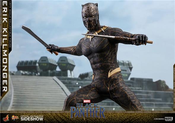 1/6 HOT TOYS - BLACK PANTHER MOVIE - ERIK KILLMONGER