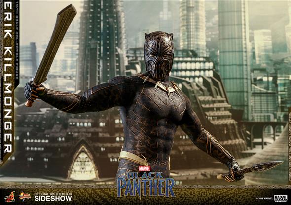 1/6 HOT TOYS - BLACK PANTHER MOVIE - ERIK KILLMONGER