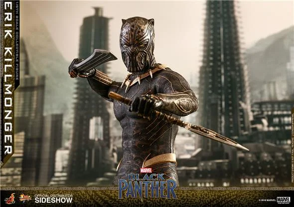 1/6 HOT TOYS - BLACK PANTHER MOVIE - ERIK KILLMONGER