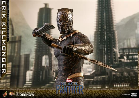 1/6 HOT TOYS - BLACK PANTHER MOVIE - ERIK KILLMONGER