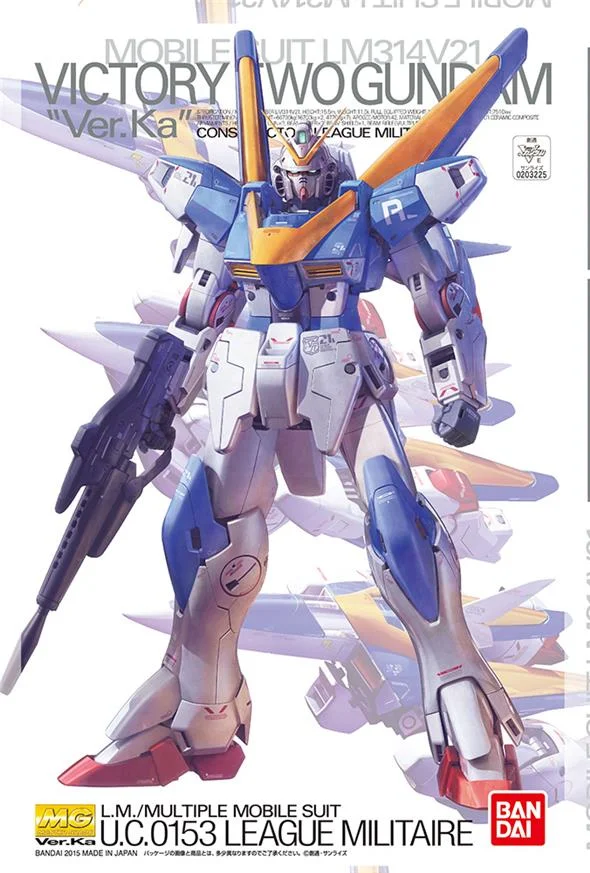 1/100 MG GUNDAM V 2 VER KA