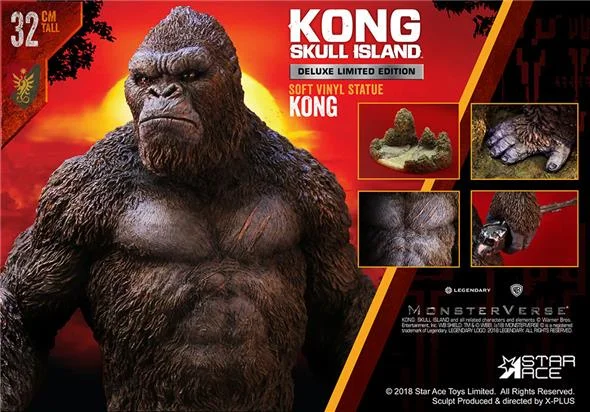 KONG SKULL ISLAND SOFT-VINYL DLX DIORAMA