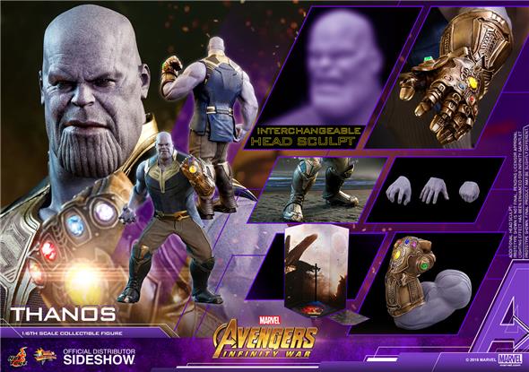 1/6 HOT TOYS - AVENGERS INFINITY WAR - THANOS