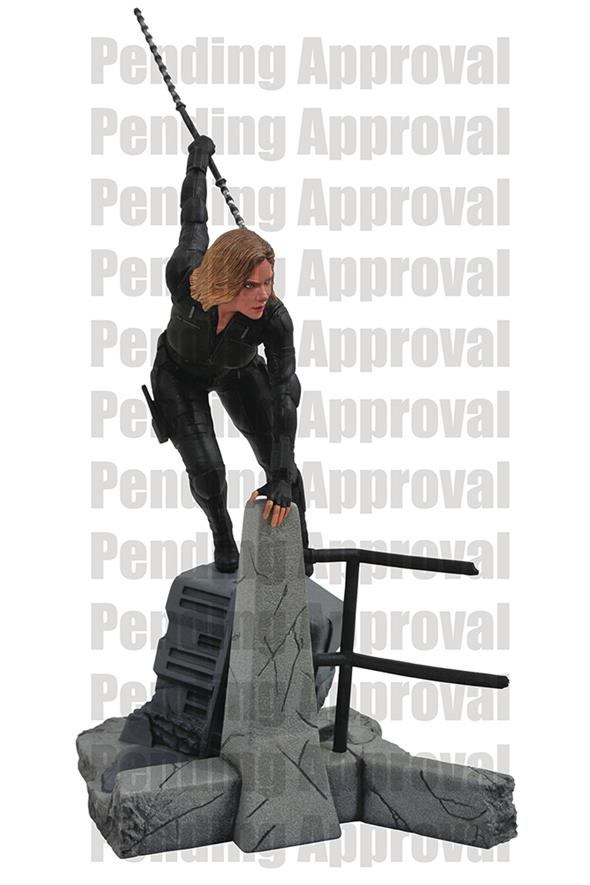 MARVEL GALLERY - AVENGERS 3 BLACK WIDOW STATUE