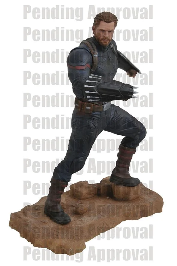 MARVEL GALLERY - AVENGERS 3 CAPTAIN AMERICA STATUE