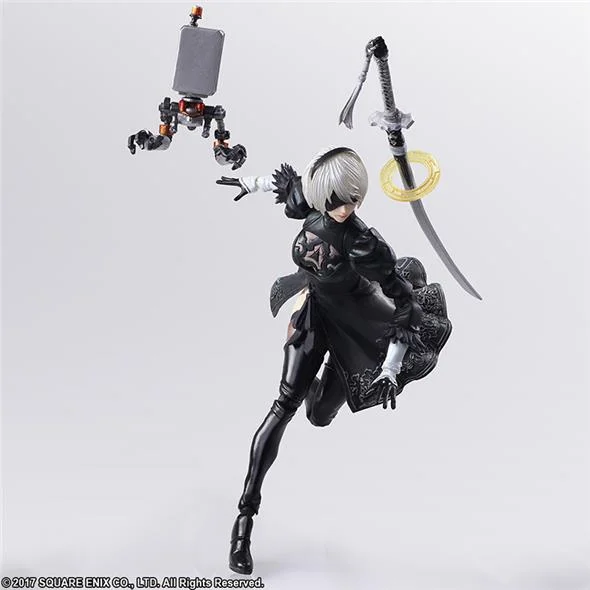PLAY ARTS KAI - NIER AUTOMATA BRING ARTS 2B & MACHINE