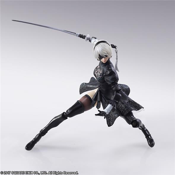 PLAY ARTS KAI - NIER AUTOMATA BRING ARTS 2B & MACHINE