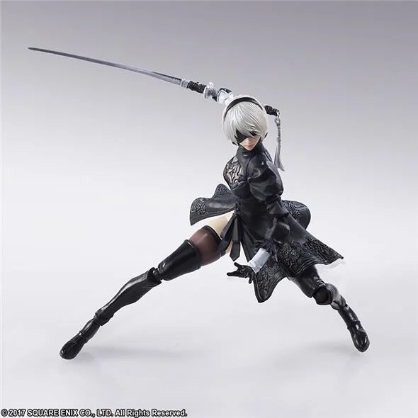 PLAY ARTS KAI - NIER AUTOMATA BRING ARTS 2B & MACHINE