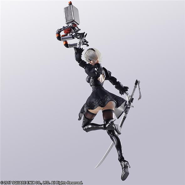 PLAY ARTS KAI - NIER AUTOMATA BRING ARTS 2B & MACHINE