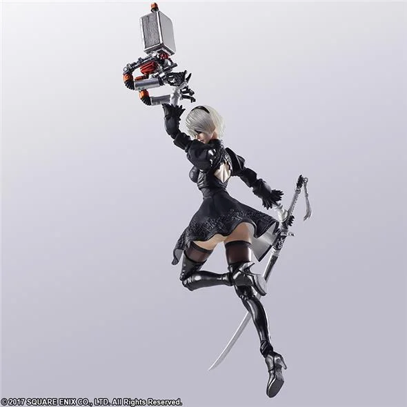 PLAY ARTS KAI - NIER AUTOMATA BRING ARTS 2B & MACHINE
