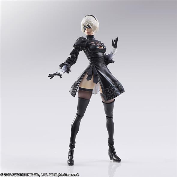 PLAY ARTS KAI - NIER AUTOMATA BRING ARTS 2B & MACHINE