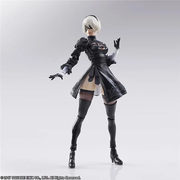 PLAY ARTS KAI - NIER AUTOMATA BRING ARTS 2B & MACHINE