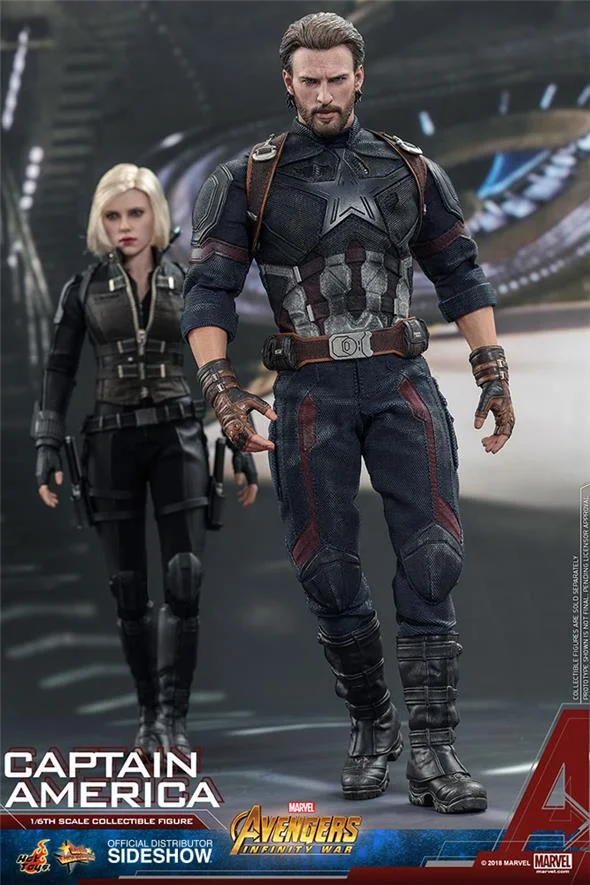 1/6 HOT TOYS - AVENGERS INFINITY WAR - CAPTAIN AMERICA