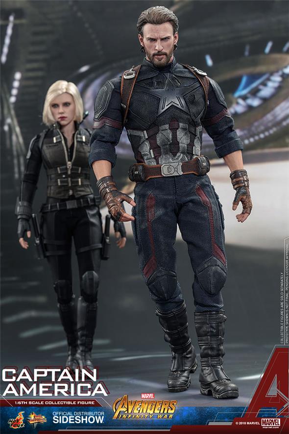 1/6 HOT TOYS - AVENGERS INFINITY WAR - CAPTAIN AMERICA