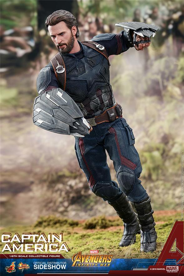 1/6 HOT TOYS - AVENGERS INFINITY WAR - CAPTAIN AMERICA