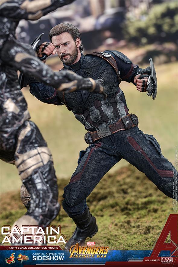1/6 HOT TOYS - AVENGERS INFINITY WAR - CAPTAIN AMERICA