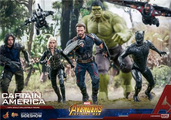 1/6 HOT TOYS - AVENGERS INFINITY WAR - CAPTAIN AMERICA