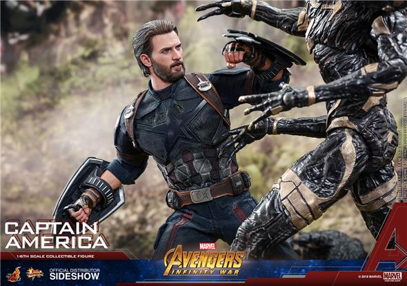 1/6 HOT TOYS - AVENGERS INFINITY WAR - CAPTAIN AMERICA